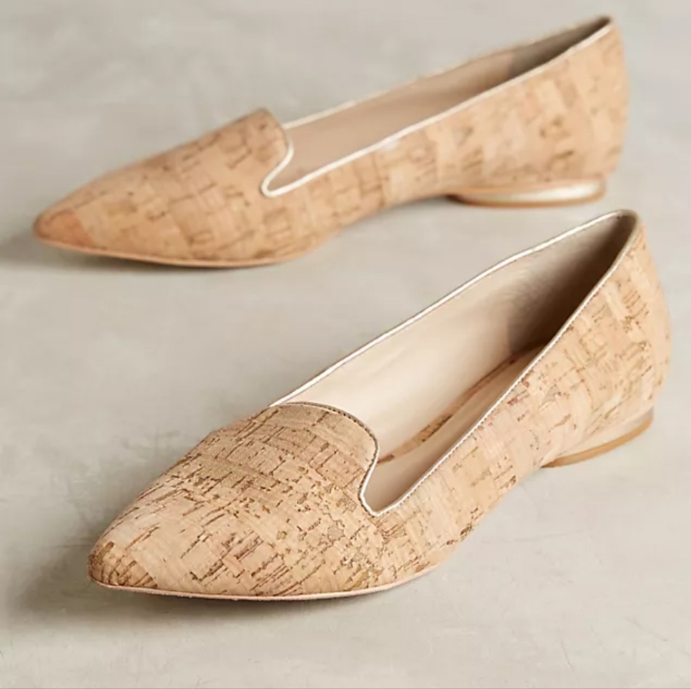 Guilhermina‎ Tan And Gold Loafers EU39